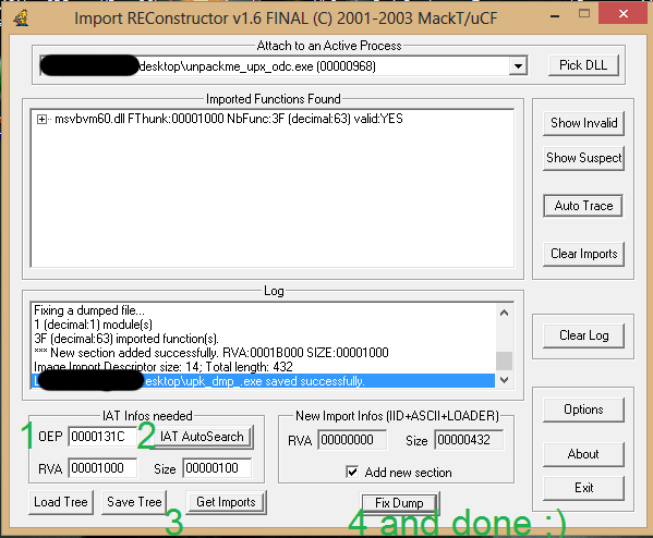 ImpRec - IAT